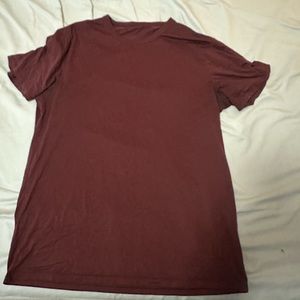 Men’s LuLulemon T shirt Maroon Large